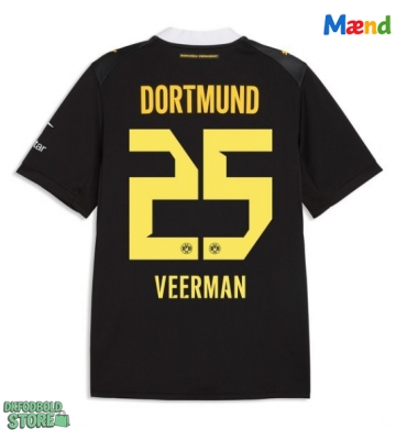 Borussia Dortmund Joey Veerman #25 Replika Udebanetrøje 2026-27 Kortærmet